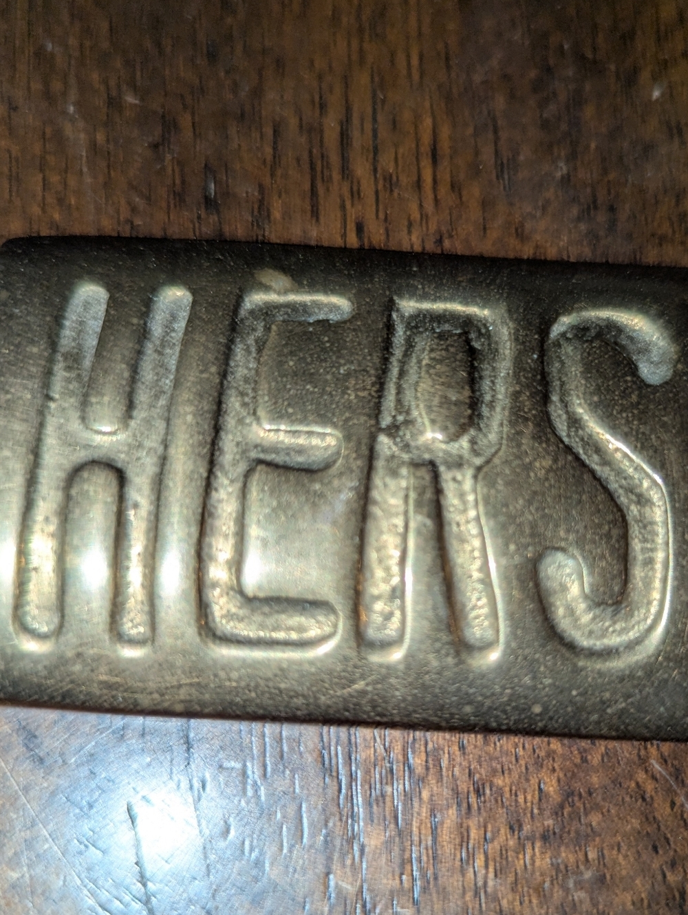 Hershey Candy Bar Brass - Picture 2 of 6